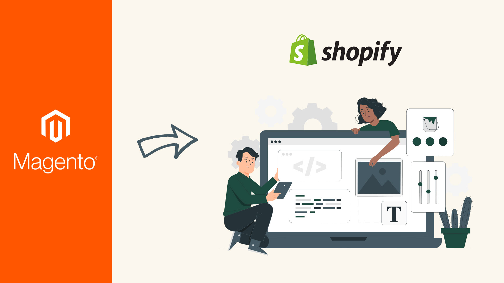 Is the migration from Magento to Shopify a simple process?
