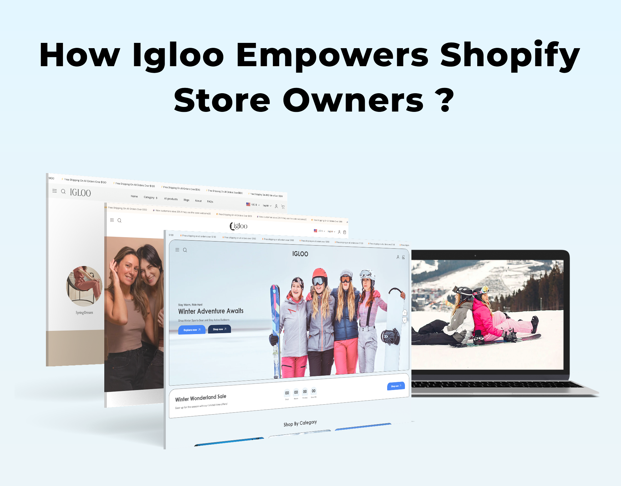 How Igloo Empowers Shopify Store Owners
