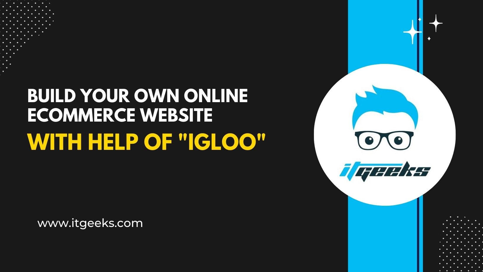 Build your own online ecommerce website with help of “Igloo”