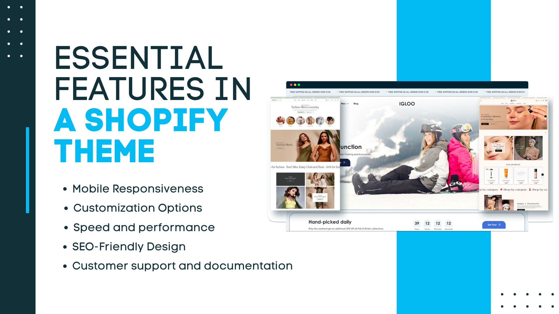 Essential Features in a Shopify Theme
