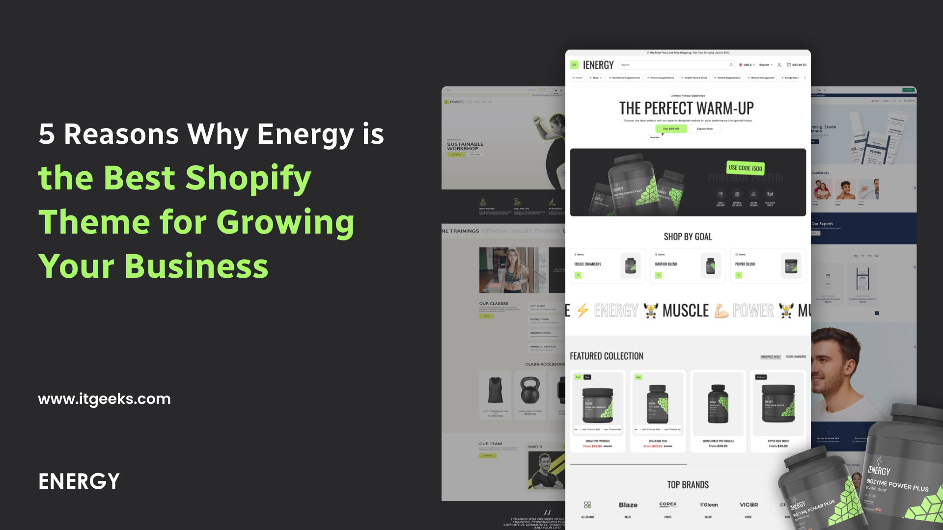 5 Reasons Why Energy is the Best Shopify Theme for Growing Your Business