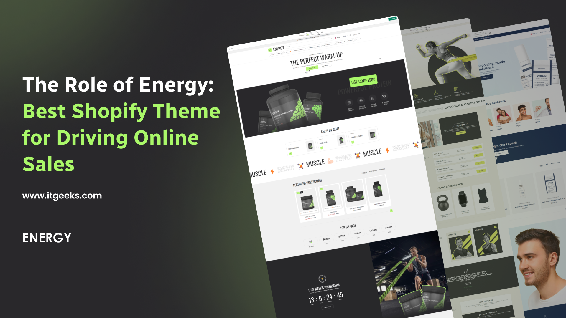 The Role of Energy: Best Shopify Theme for Driving Online Sales