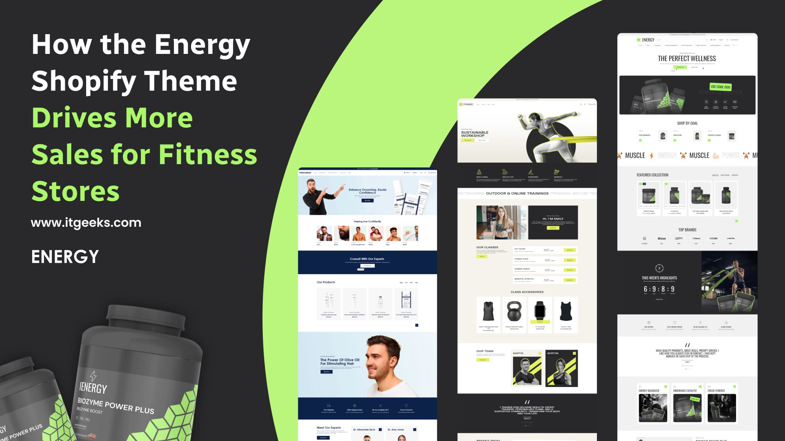 How the Energy Shopify Theme Drives More Sales for Fitness Stores